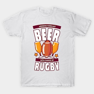 Beer Rugby P R t shirt T-Shirt